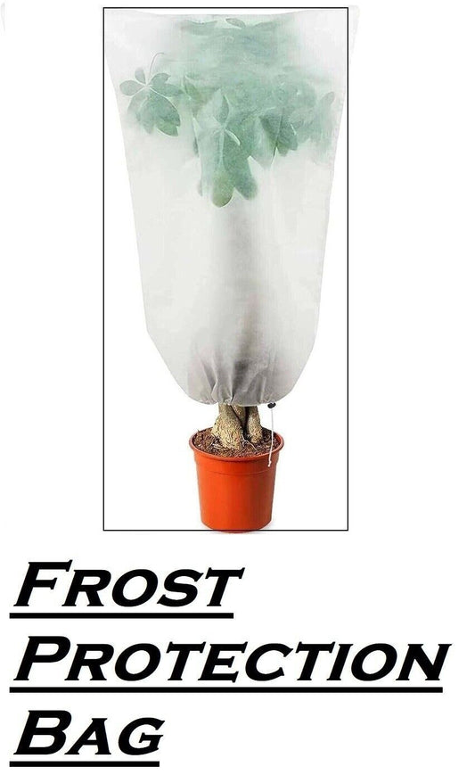 2X Frost Protection Bag 60X80 Jackets with Drawstring Plant Fleece Frost